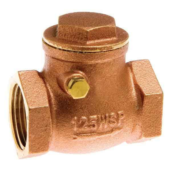 Watts 0123504 Series LFWCV 3/4 Sweat Brass Check Valve