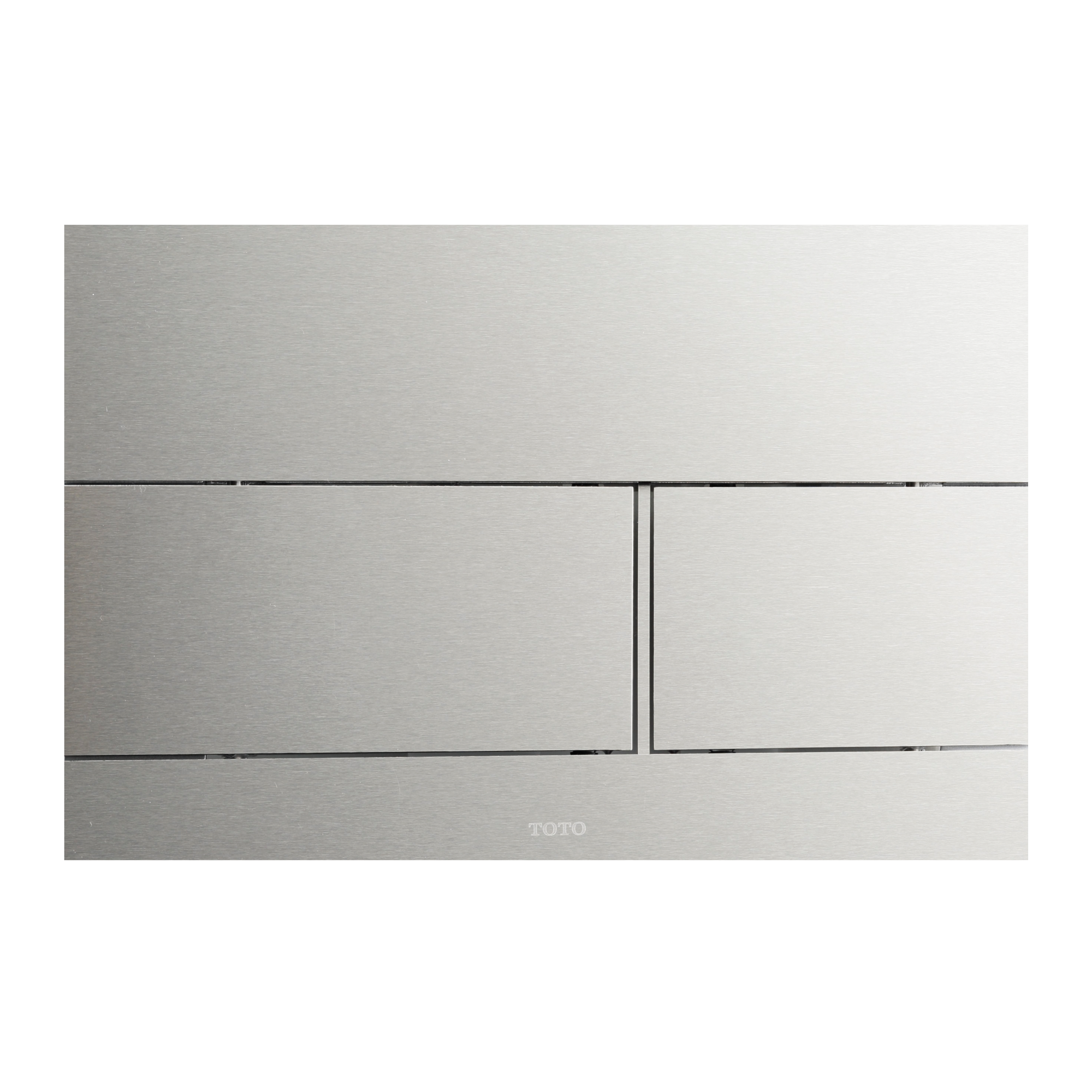 Toto YT980#SS Dual Flush Push Button Plate for Select DuoFit Inwall Tank Unit, Stainless Steel