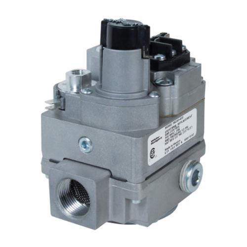 White Rodgers 36C03-433 36C Series Single Stage Fast Open 3/4 In Inlet x 3/4 In Outlet Universal Standing Pilot Gas Valve with Side Taps - 24V