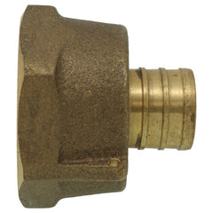 Everflow WMP0034-NL 3/4 PEX x 1 FIP Brass Water Meter Coupling w/ Washer (Lead Free)