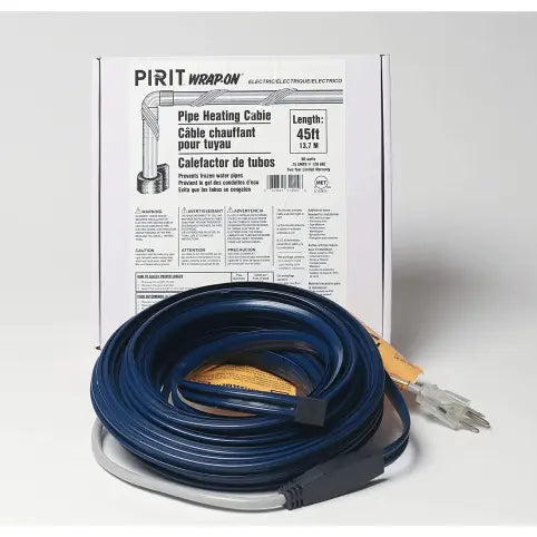 Wrap-On Company 31045 Cable for Metal and Rigid Plastic Pipe 90W 45' L