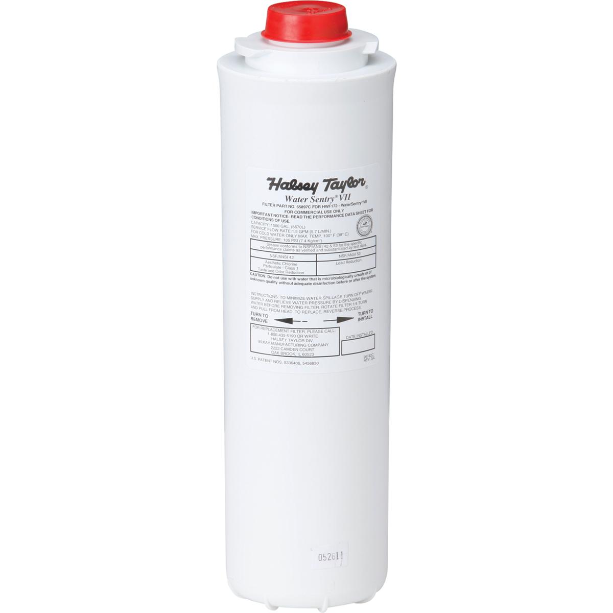 Halsey Taylor 55898C WaterSentry Plus Water Filter Bottle Filling Station Replacement WaterSentry Plus