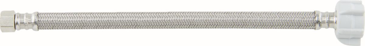 BrassCraft B1-9DLF 3/8 in. Compression x 7/8 in. Ballcock Nut x 9 in. Braided Polymer Toilet Connector