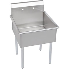 Elkay B1C24X24X Dependabilt Stainless Steel 27 x 27-1/2 x 42 Utility Sink