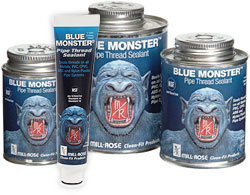 Blue Monster 76007 Heavy-Duty Industrial Grade Thread Sealant (2 oz. tube)