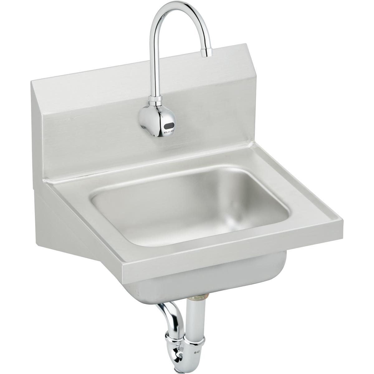 Elkay CHS1716SACC Stainless Steel Handwash Sink Kit 16-3/4 x 15-1/2 x 13