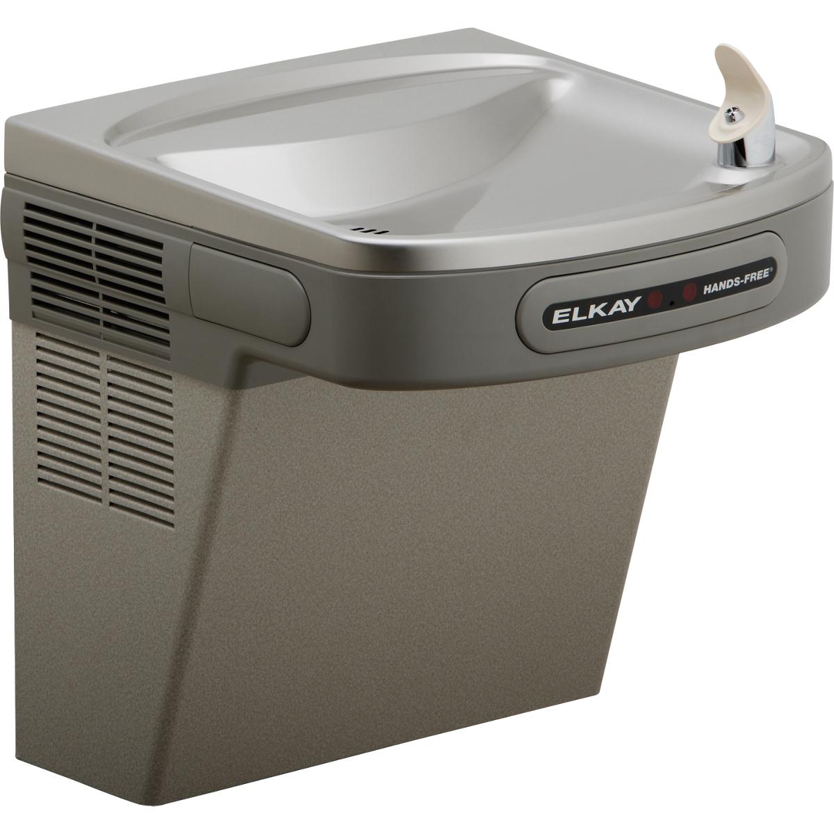 Elkay EZO8L Water Cooler Hands-Free 1 Stations Light Gray Granite