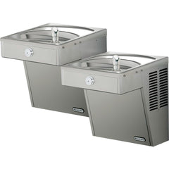 Elkay LVRCTL8SC Wall Mount Vandal Resistant Bi-level ADA Cooler Filtered Refrigerated Stainless