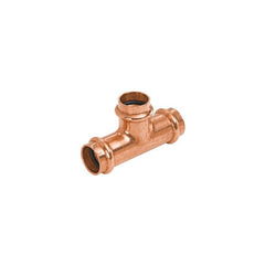 Nibco 9103305PC Copper Reducing Tee, Press PC611, 2 inch x 1-1/2 inch x 3/4 inch, Press x Press x Press