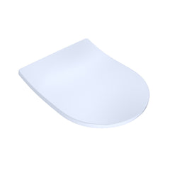 Toto SS247R#01 Slim D-Shape Closed-Front Toilet Seat with SoftClose