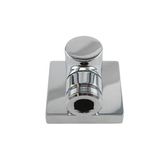 Toto TBW02013U#CP TOTO® Wall Outlet for Handshower, Square, Polished Chrome