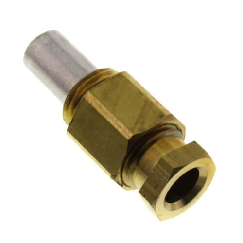 BASO Y90AA-3218 Natural Gas Orifice 1/4 Inch Compression Coupling Aluminum