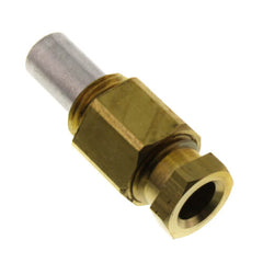 BASO Y90AA-3218 Natural Gas Orifice 1/4 Inch Compression Coupling Aluminum