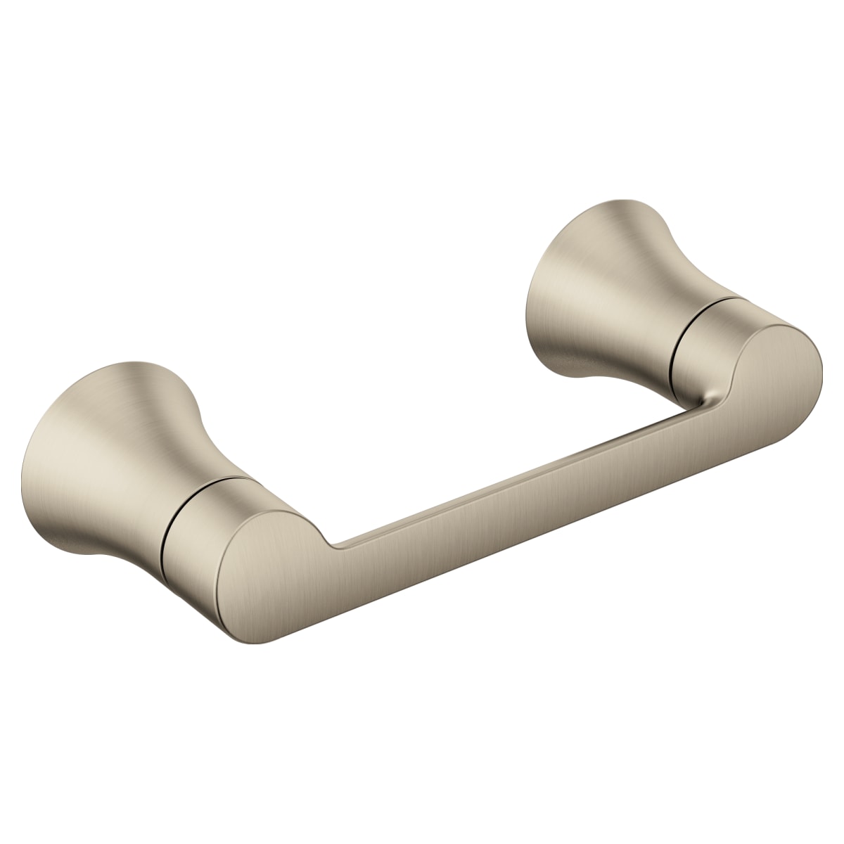 Moen YB0208BN Doux Wall Mount Toilet Tissue Holder in Brushed Nickel