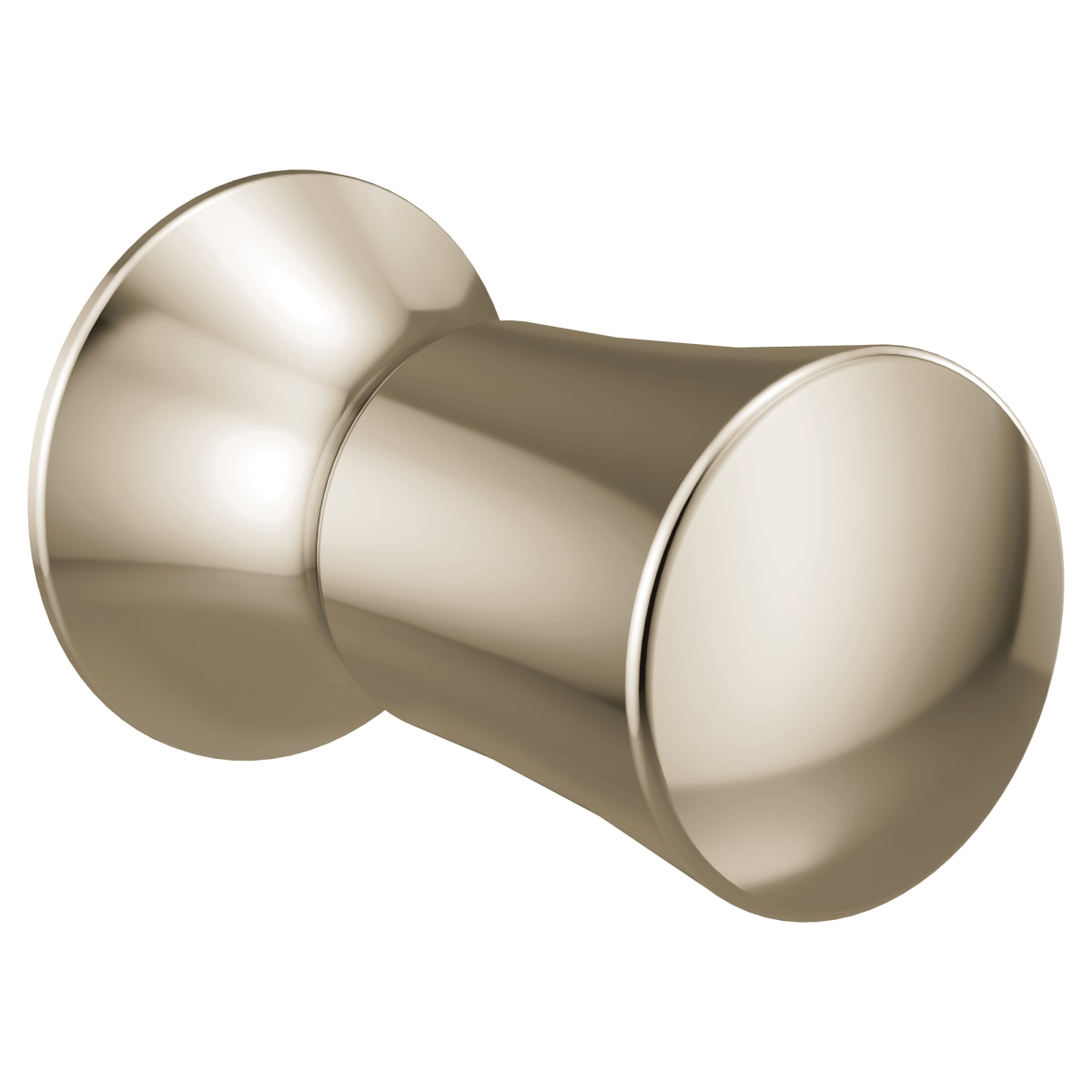 Moen YB0305NL Moen Flara 0.9 in. Polished Nickel Cabinet Knob