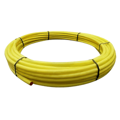 Endot Industries LLC YGUGPY112500 1-1/2 inch x 500 ft Yellow MDPE Underground Gas Pipe PE 2708/2406