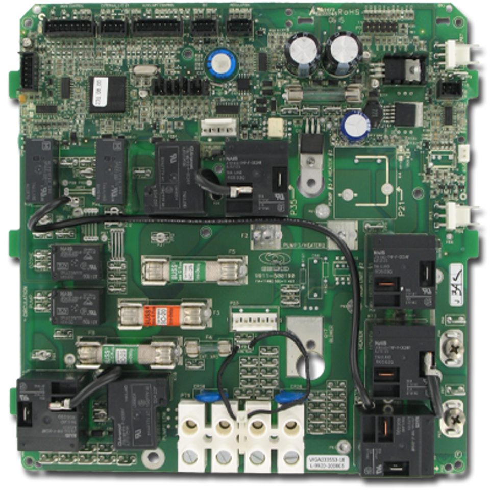 Dimension  01710-1008 Pc Board,Gecko Mspa-Mp-D11