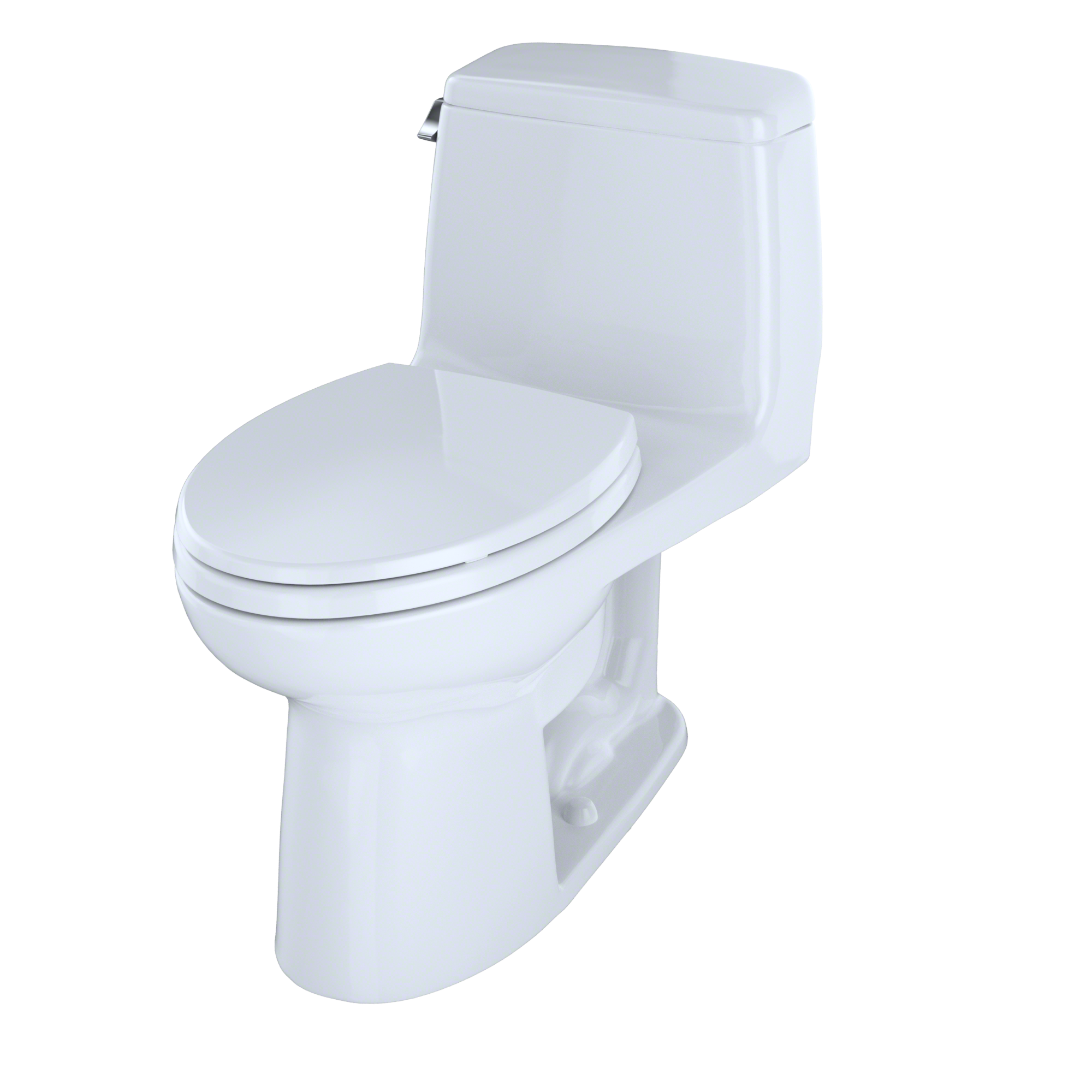 Toto MS854114EL#11 Eco UltraMax ADA Compliant Elongated Toilet with SoftClose Seat Finish: Colonial White