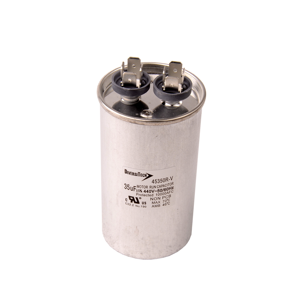 Diversitech 45350R Motor Run Capacitor 35MFD 440V Round