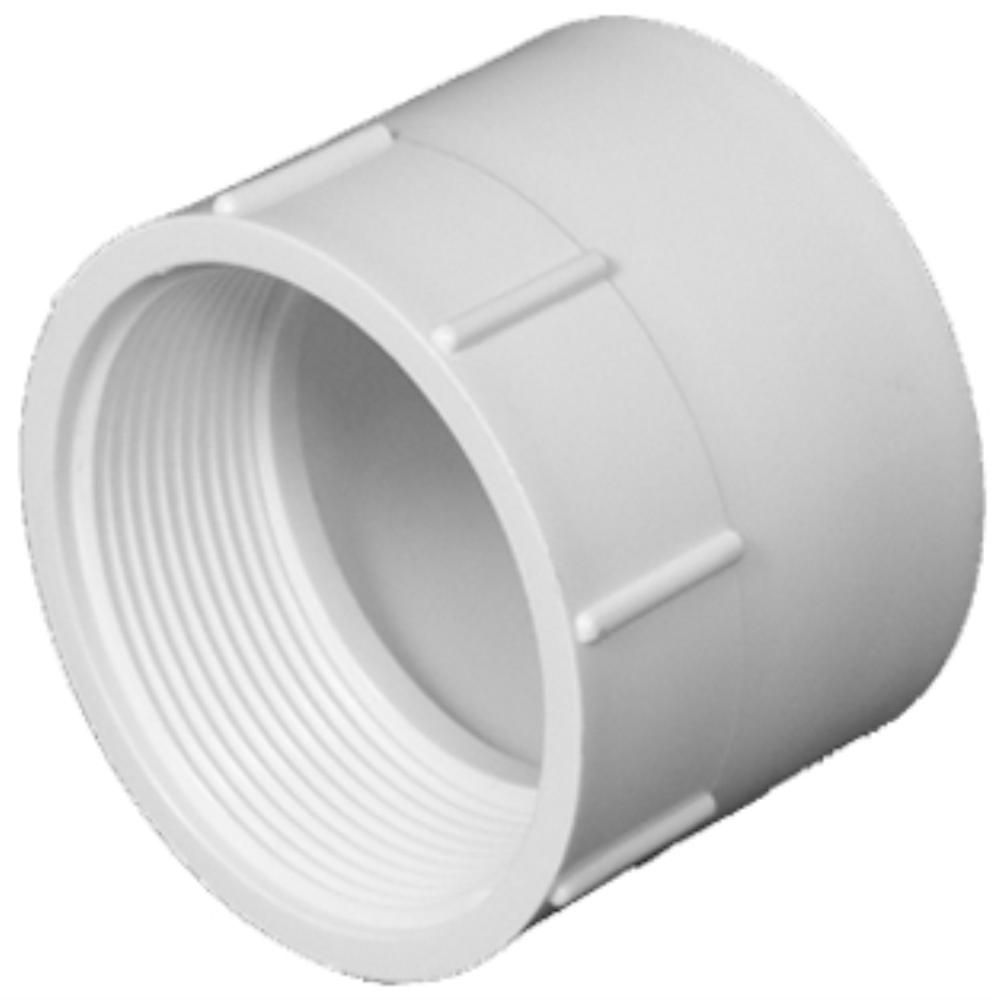 Charlotte Pipe PVC001011200 3 PVC DWV Fem Adpt