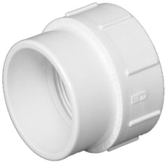 Charlotte Pipe PVC001050800 2 in Spigot x Female PVC DWV Fitting Cleanout Adapter