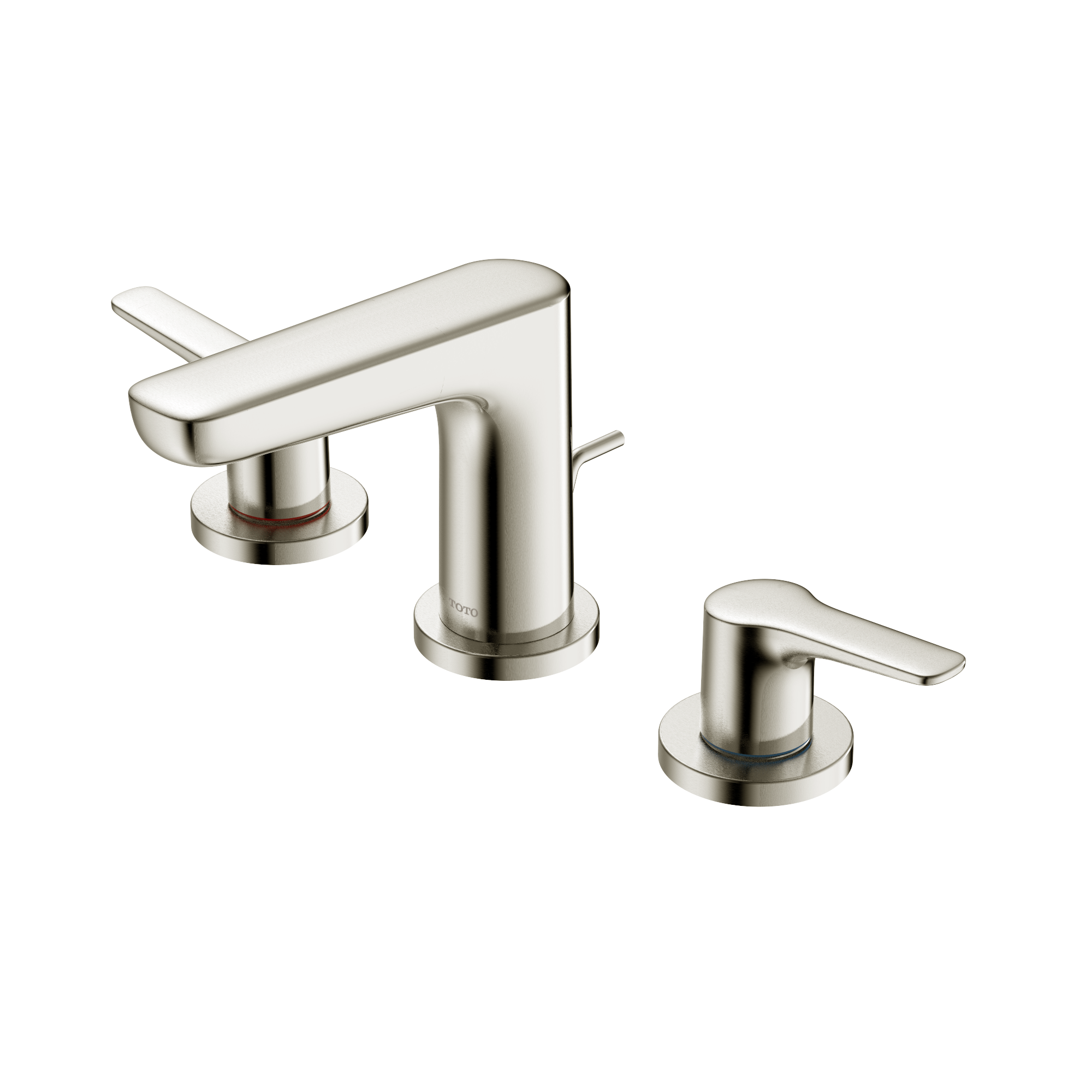 Toto TLG03201U#BN GS 1.2 GPM Two Handle Widespread Bathroom Sink Faucet Brushed Nickel