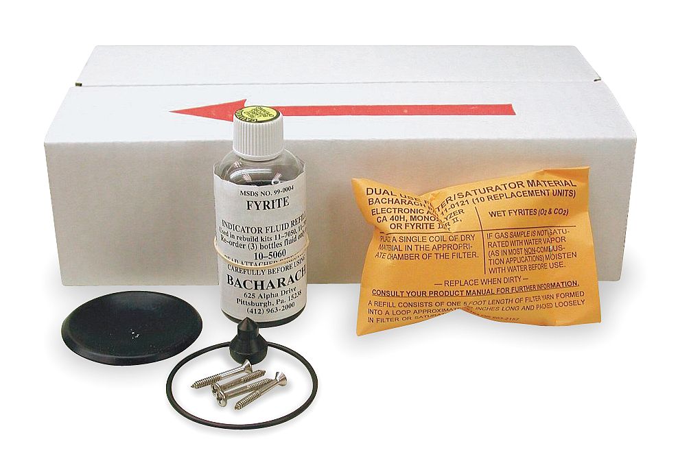 Bacharach 11-7052 C02 Repair Pkg 20-60% *** Hazmat *** Includes: 1 b