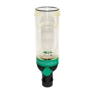 AO Smith KF11S-11/2A Clear Plastic Sump for F76S water filter 1-1/2 in. to 2 in.