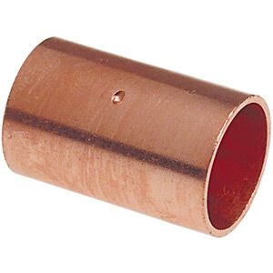 NIBCO 9004800 6 COPPER X COPPER WROT COPPER DIMPLE STOP COUPLING
