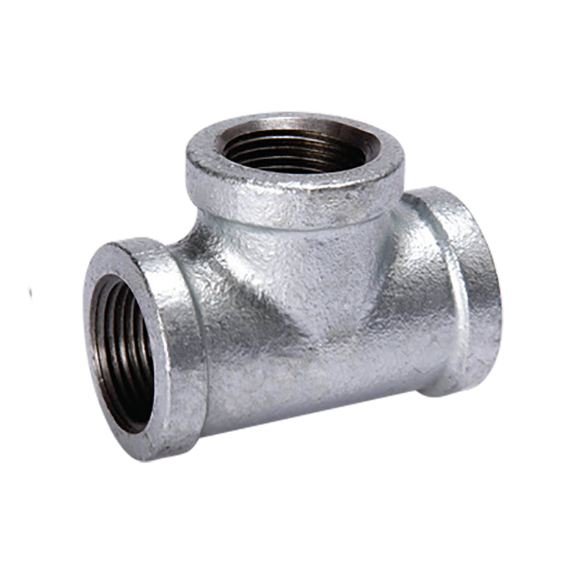 Soval 155-015010 - 1-1/2" x 1" Galvanized Reducing Tee