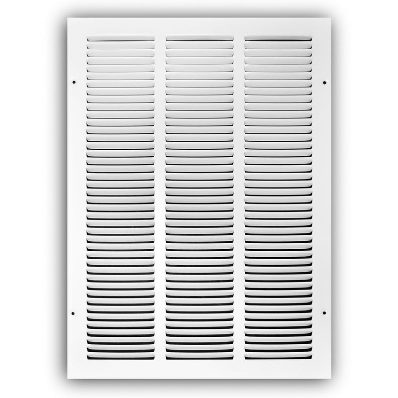 T A Industries Inc 17014X20 Ceiling Grill, Stamped Return, 0.5 in Blade Spacing, White