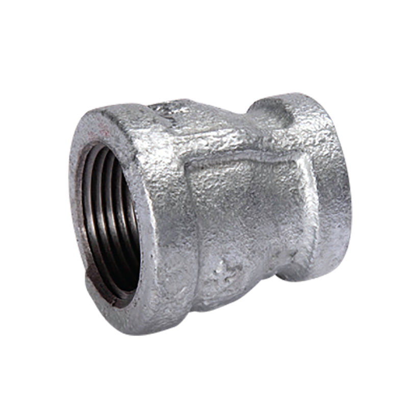 Soval 171-025012 - 2-1/2" x 1-1/4" Galvanized Reducing Coupling