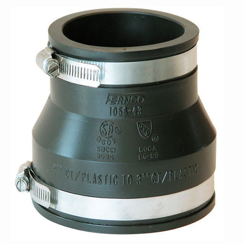 FERNCO INC 1056-43 15643 FLEX COUPLING 4X3 (40 PER CARTON)