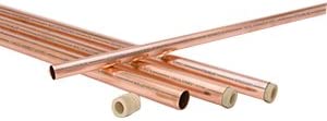 Mueller Industries AC05020 COPPER TUBING ACR, HARD, 3/4 IN. OD X 20 FT