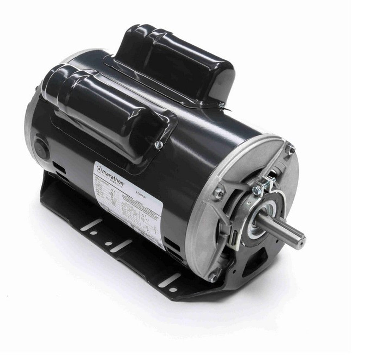 Marathon Motors MCG232 CG232 3/4 hp (1 speed) 1115-230V 1200 RPM ODP 56 Frame Cap Start/Run Resilient Base Motor