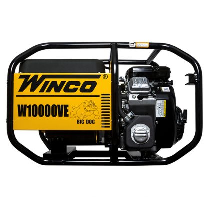 Winco 24010-003 W10000VE-03/B, 9.6KW, B&S VANGAURD 18HP, GASOLINE, RECOIL/ELECTRIC, 3600, 120/240V 1-PH (AVR), 7 GAL TANK, 50 STATE, CSA APPROVED