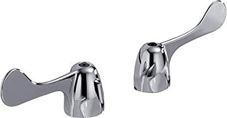 Delta Faucet RP12491 COMMERCIAL: TWO WRIST BLADE HANDLES WITH SCREWS