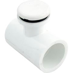 Waterway Plastics 670-2160 Air Injector, WW, Low Profile, 1s x 1s, Tee Style, White