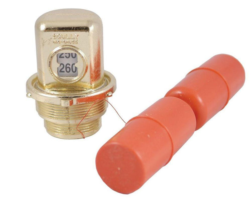 Scully Signal 03122 38 Depth Golden Gallon Gauge Reads In Inches