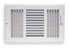 AIRMATE 01051204CW 12X4 3-WAY CEILING GRILL