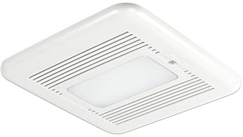 Delta Breez Signature SIG80-110MHLED 80/110 CFM Exhaust Bath Fan/Dimmable LED Light/Night-Light, Adjustable High &Low Speeds, Adjustable Motion and Humidity Sensor