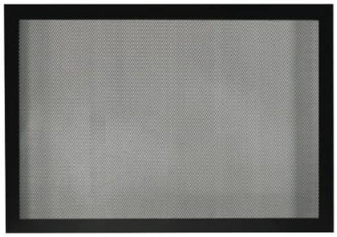 Empire Industries DVFQ36TBL Fireplace 36 Tall Barrier Screen - Matte Black