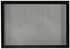 Empire Industries DVFQ36TBL Fireplace 36 Tall Barrier Screen - Matte Black