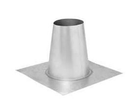 Metal-Fab 3CGSWFT Corr/Guard Single Wall Tall Cone Flashing, 3 Diameter