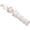Waterway Plastics 540-6700 Volleyball Pole Holder Assy - White