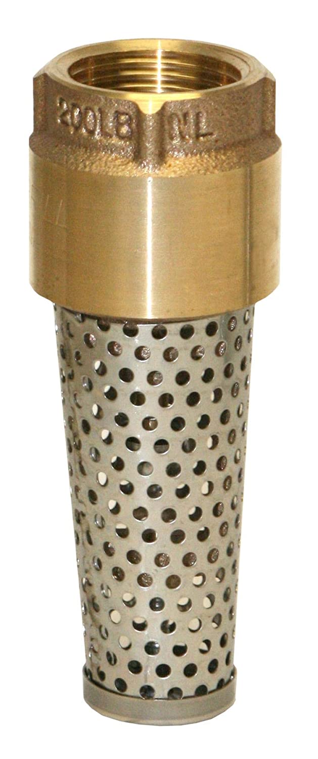 MERRILL MFG FVANL100 LFFV100 BRONZE FOOT VALVE 1 LEADFREE