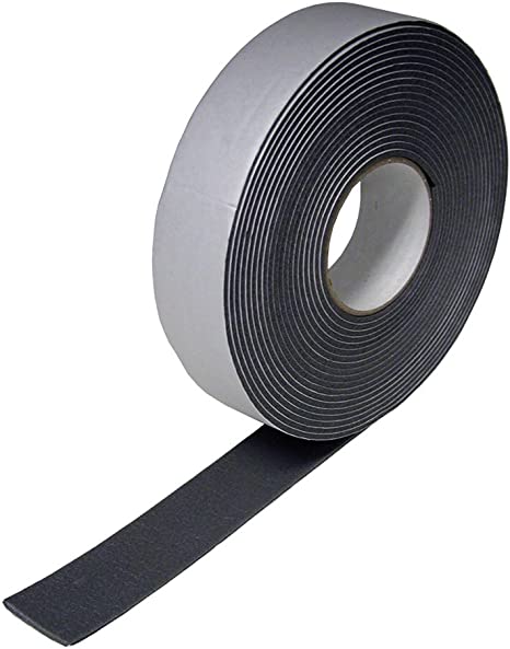 Diversitech 2855619 6-9718 Foam Insulation Tape, 1/8 x 2 x 30' Roll, Black