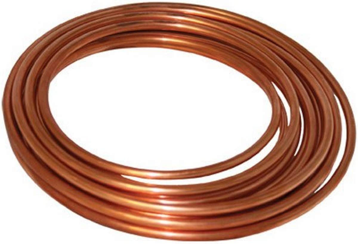 Mueller Industries D 06050 3/8 In. OD x 50 Ft. Refrigerator Copper Tubing - 1 Each