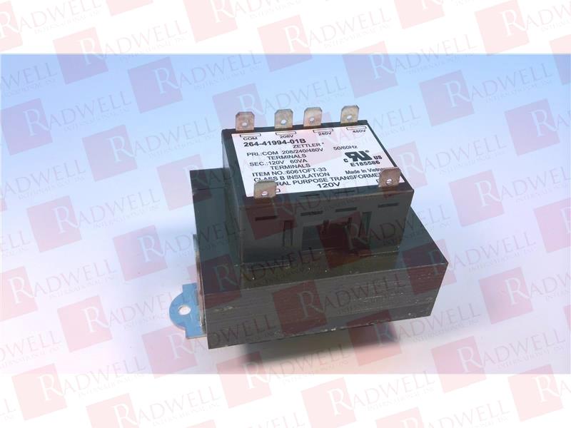 Bradford White 264-41994-01 60VA Transformer