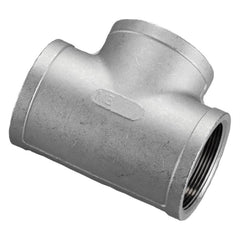 Merit Brass 31110004 38 150# THREADED 304 STAINLESS STEEL TEE IMPORT